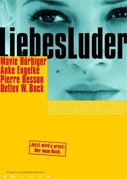 LiebesLuder - German Movie Poster