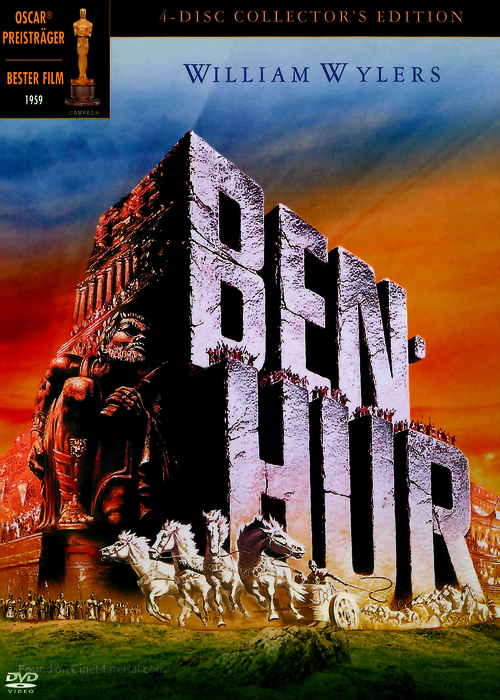 Ben-Hur - German DVD movie cover