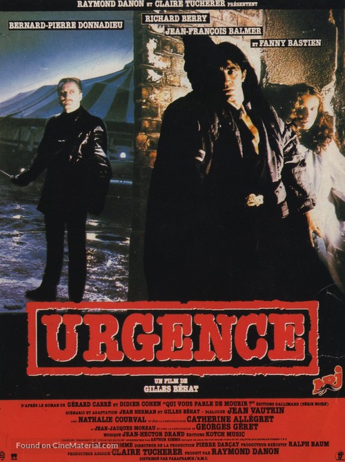 Urgence - French Movie Poster