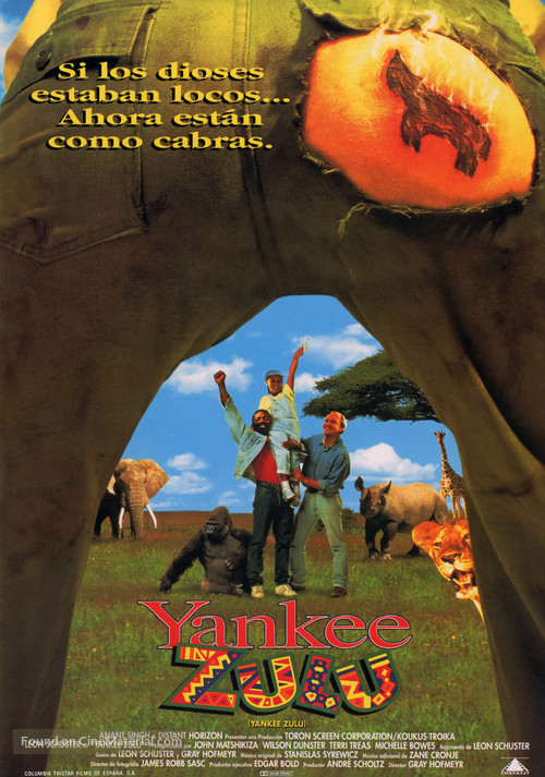 Yankee Zulu - Spanish Movie Poster