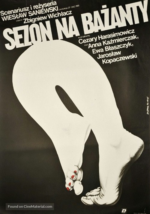 Sezon na bazanty - Polish Movie Poster