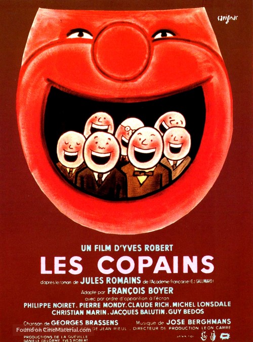 Copains, Les - French Movie Poster