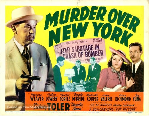 Murder Over New York - Movie Poster