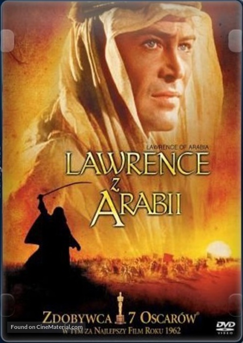 Lawrence of Arabia - Polish DVD movie cover