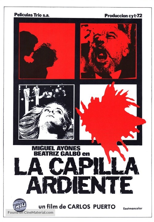 La capilla ardiente - Spanish Movie Poster