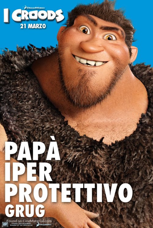 The Croods - Italian Movie Poster