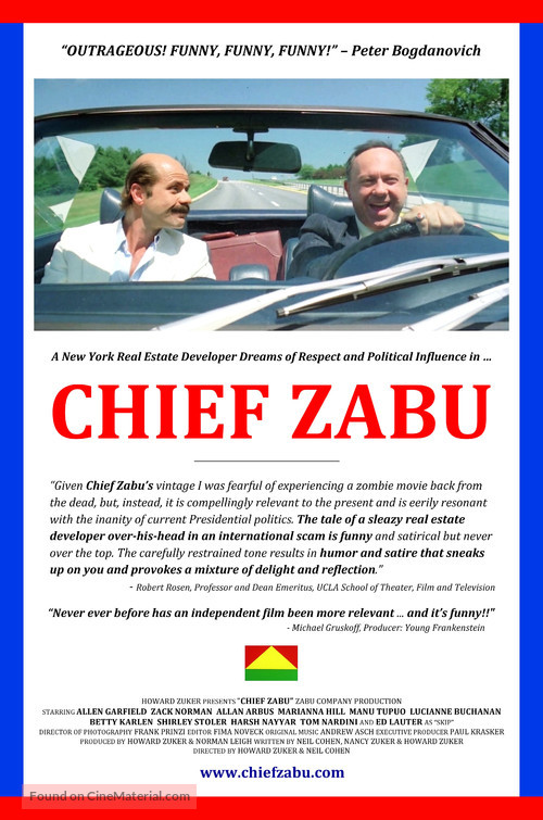 Chief Zabu - Movie Poster