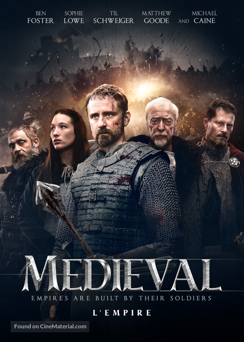 Medieval - Canadian DVD movie cover