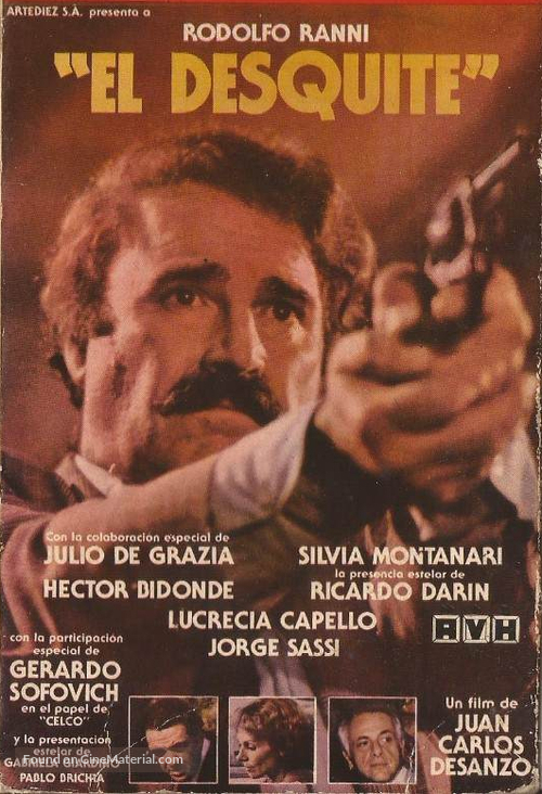 El desquite - Argentinian VHS movie cover