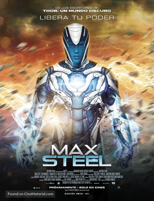 Max Steel - Mexican Movie Poster