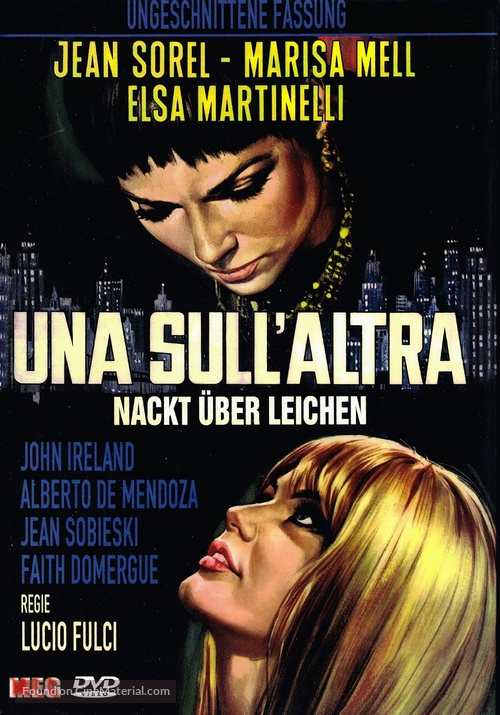Una sull&#039;altra - German DVD movie cover