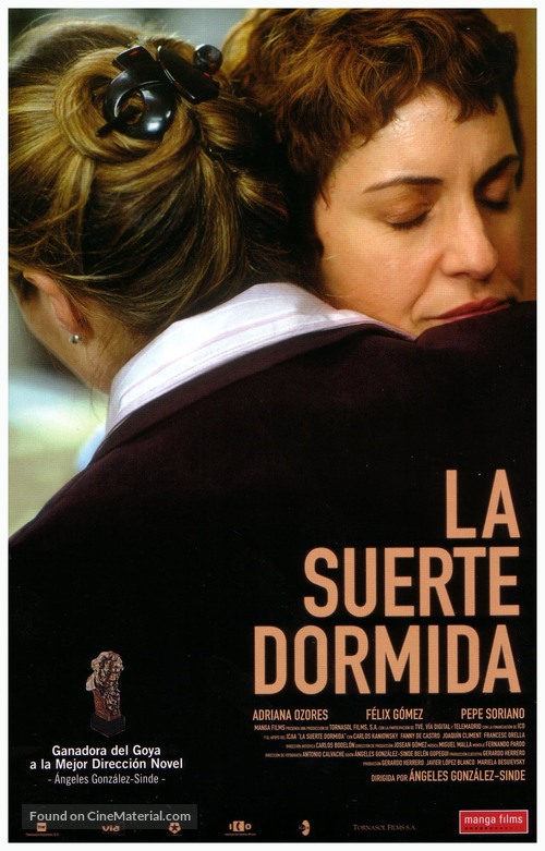 Suerte dormida, La - Spanish poster