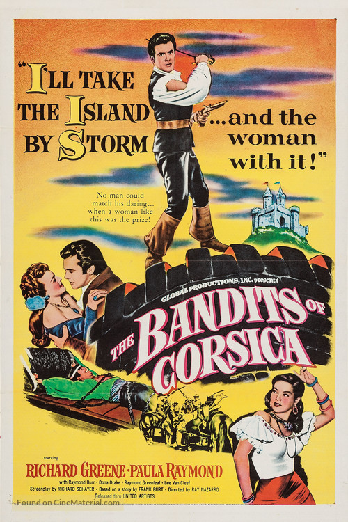 The Bandits of Corsica - Movie Poster