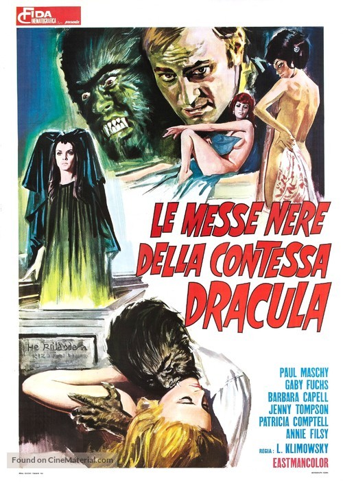 La noche de Walpurgis - Italian Movie Poster