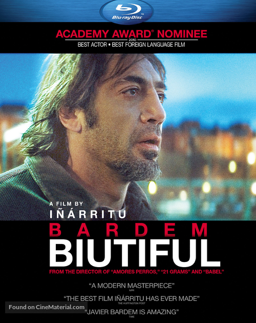 Biutiful - Blu-Ray movie cover