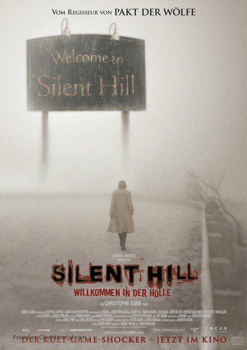 Silent Hill - German Movie Poster