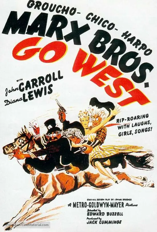 Go West - Movie Poster