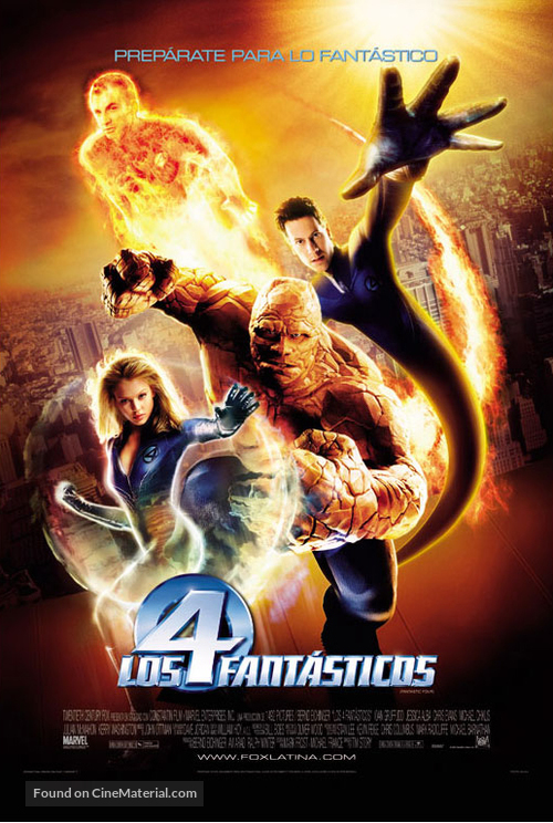 Fantastic Four - Mexican Movie Poster