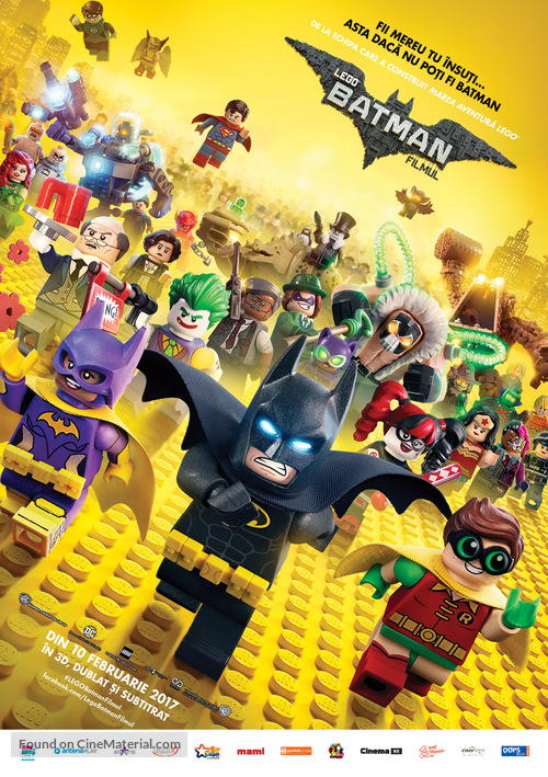 The Lego Batman Movie - Romanian Movie Poster
