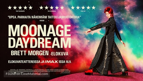 Moonage Daydream - Finnish Movie Poster