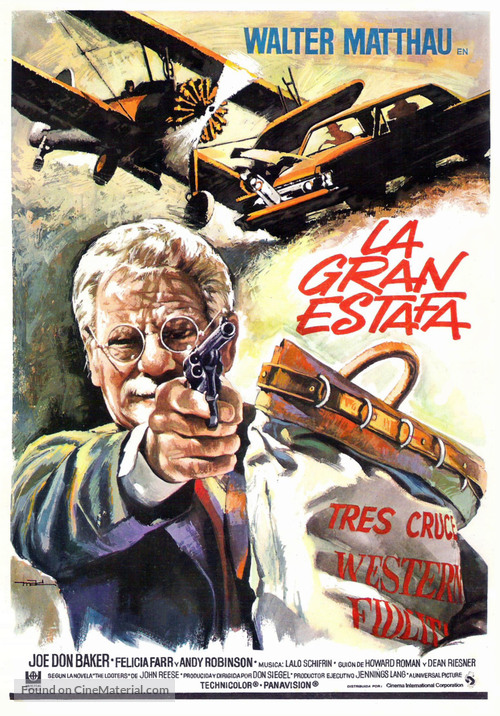Charley Varrick - Spanish Movie Poster
