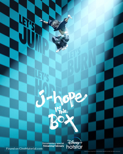 J-Hope in the Box - Indian Movie Poster