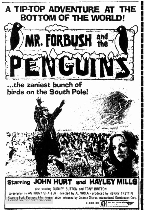 Mr. Forbush and the Penguins - poster