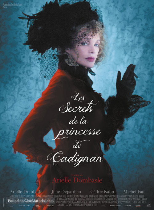 Les secrets de la princesse de Cadignan - French Movie Poster