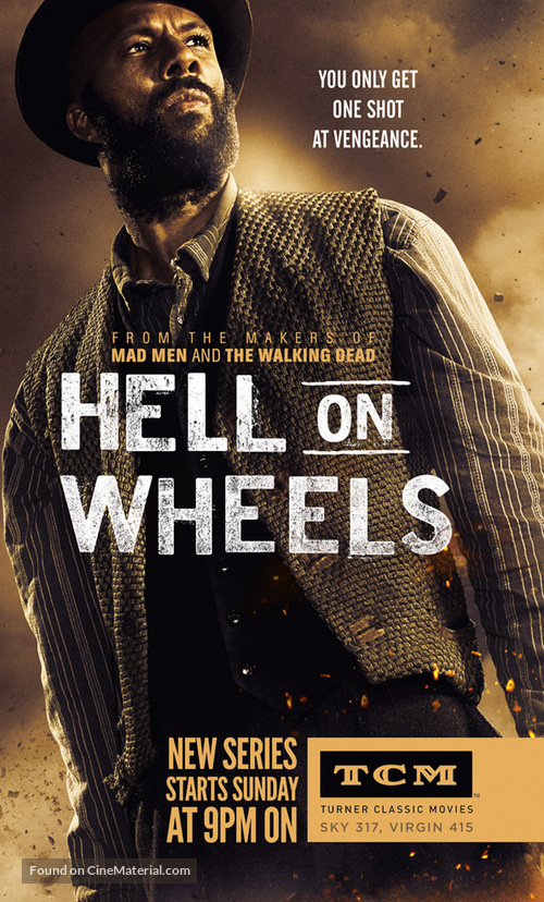 &quot;Hell on Wheels&quot; - British Movie Poster