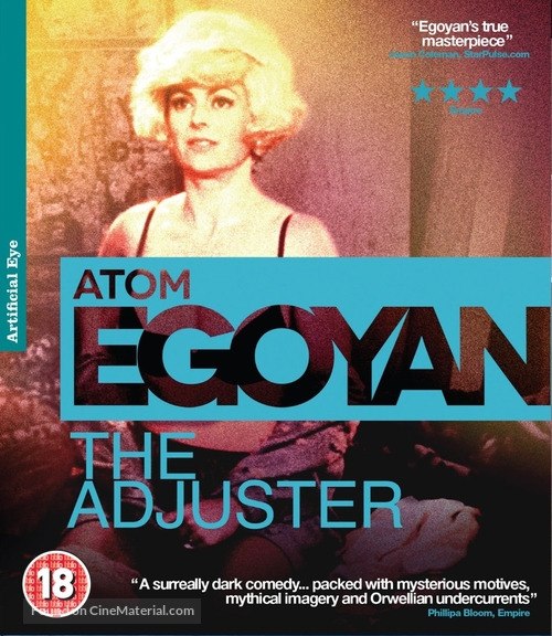 The Adjuster - British Blu-Ray movie cover