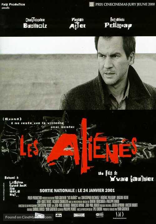 Les ali&eacute;n&eacute;s - French Movie Poster