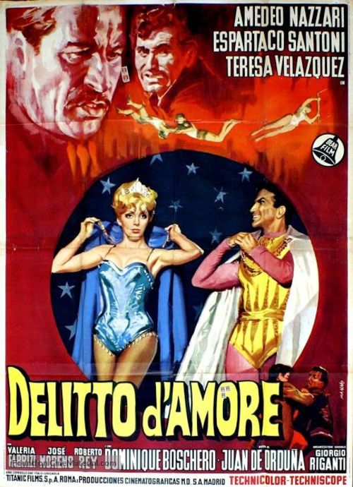 Delitto d&#039;amore - Italian Movie Poster