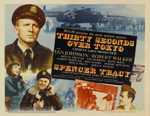 Thirty Seconds Over Tokyo - Movie Poster