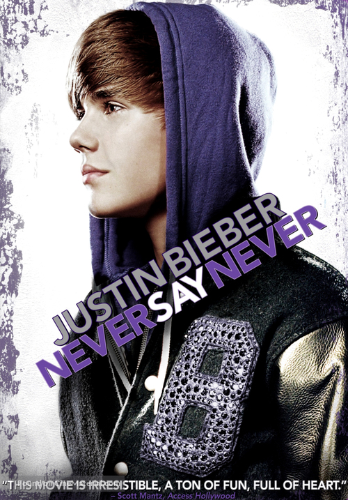 Justin Bieber: Never Say Never - DVD movie cover