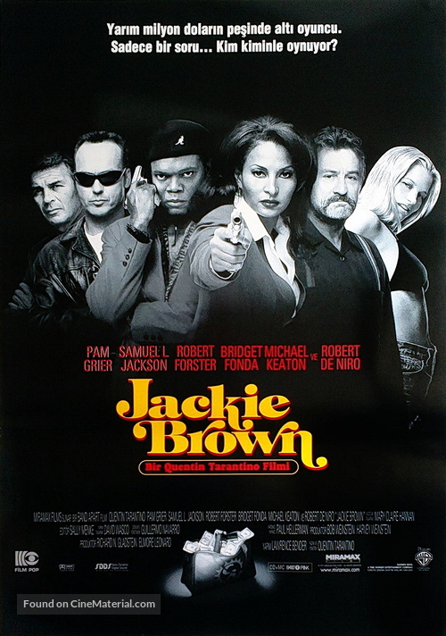 Jackie Brown - Turkish Movie Poster