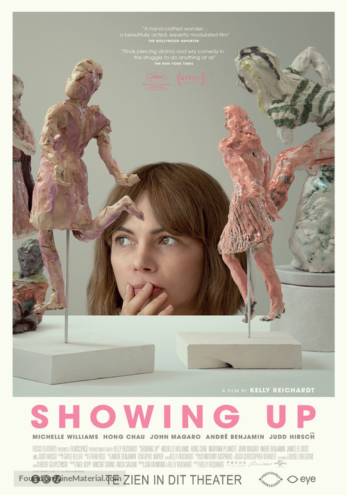 Showing Up - Dutch Movie Poster