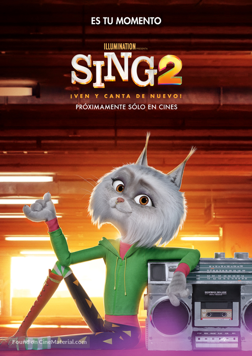 Sing 2 - Argentinian Movie Poster