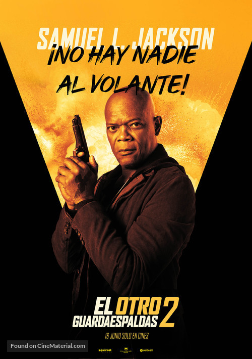 The Hitman&#039;s Wife&#039;s Bodyguard - Spanish Movie Poster