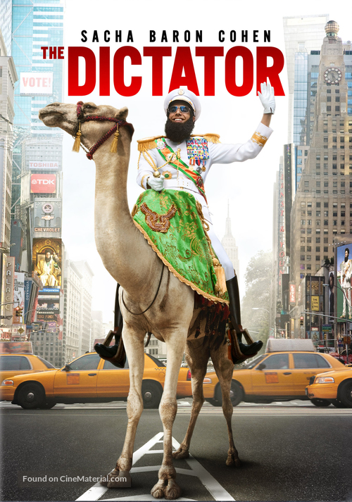 The Dictator - DVD movie cover