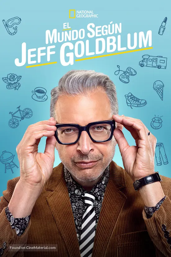 &quot;The World According to Jeff Goldblum&quot; - Spanish Movie Cover