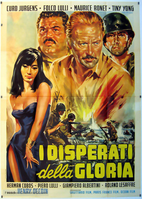 Les parias de la gloire - Italian Movie Poster