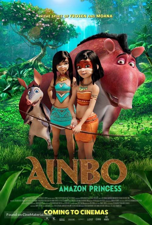 AINBO: Spirit of the Amazon - Australian Movie Poster