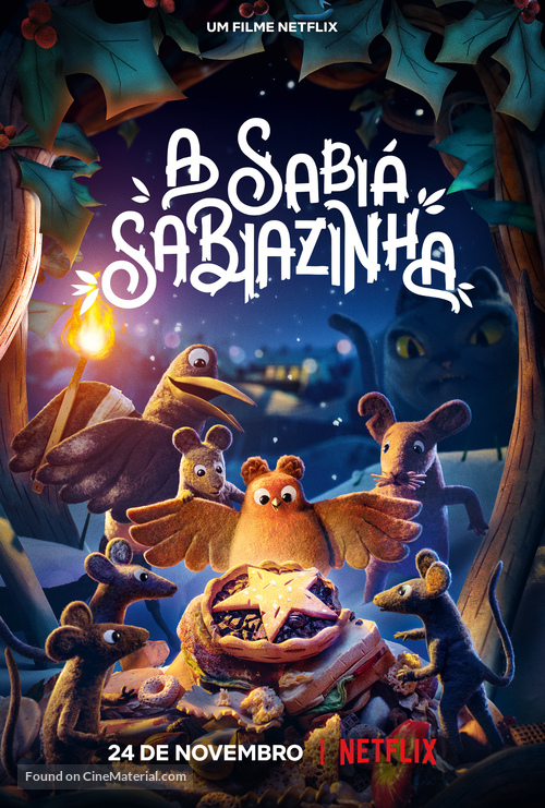 Robin Robin - Brazilian Movie Poster