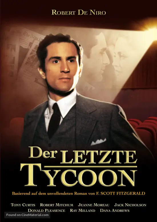 The Last Tycoon - German Movie Cover