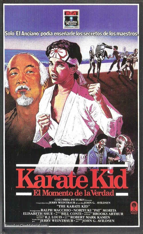 The Karate Kid - Spanish Movie Cover