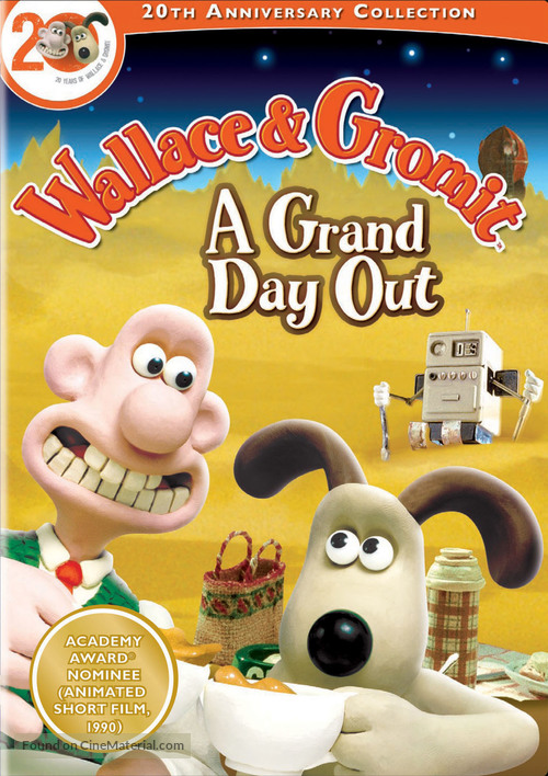 A Grand Day Out with Wallace and Gromit - DVD movie cover