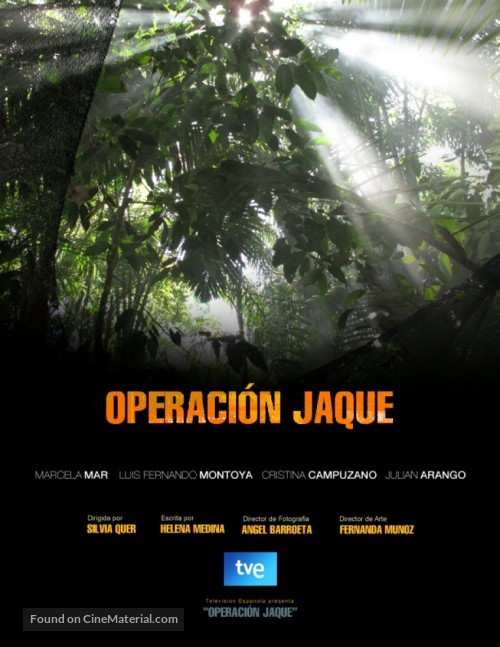 &quot;Operaci&oacute;n Jaque&quot; - Spanish Movie Poster