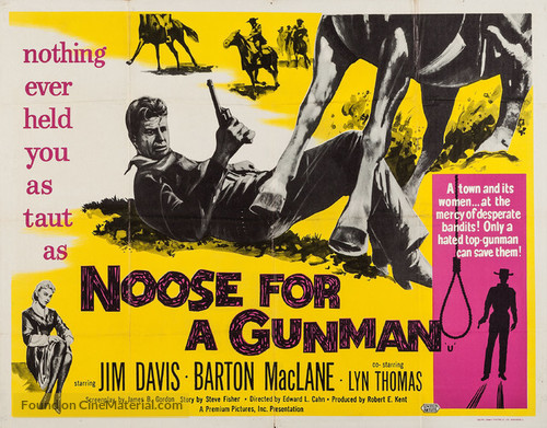 Noose for a Gunman - British Movie Poster
