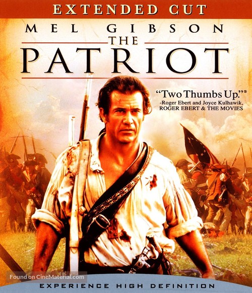 The Patriot - Blu-Ray movie cover