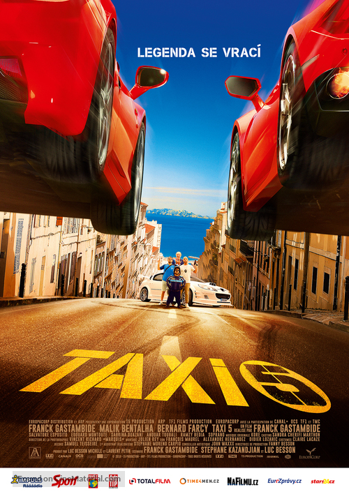 Taxi 5 - Czech Movie Poster